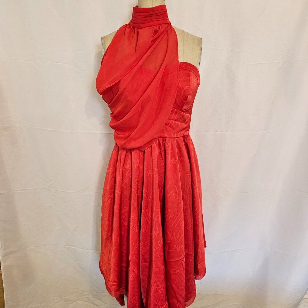 Disney Parks Her Universe Cruella Hi /Low strapless dress